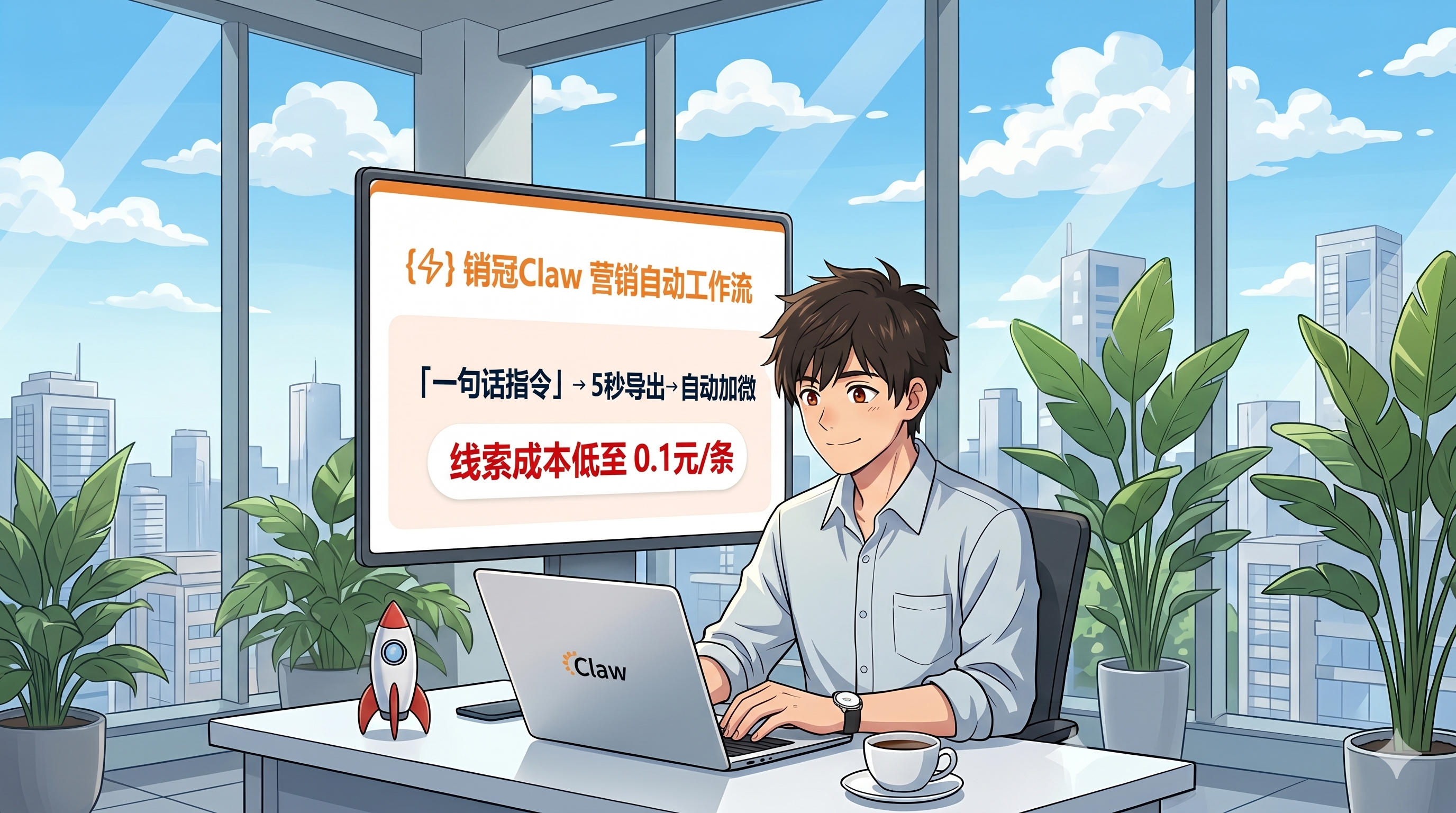 销冠Claw 营销自动工作流